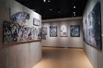 克孜爾石窟壁畫藝術展亮相西北大學，1:1仿真洞窟重現絲路瑰寶